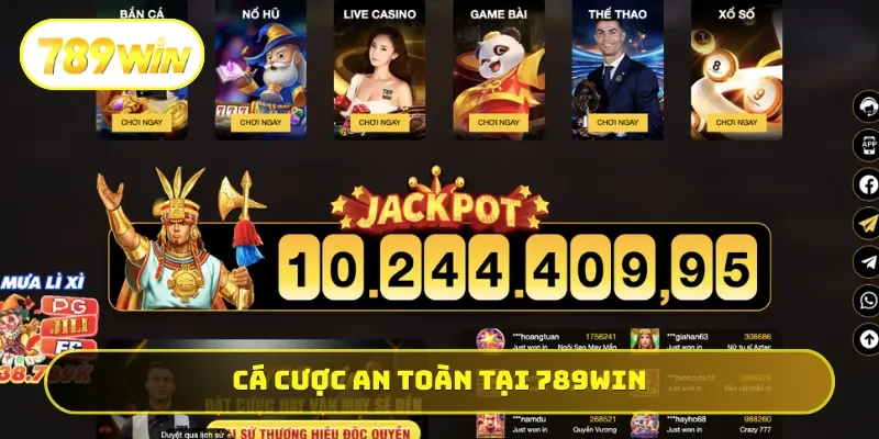 Cá cược an toàn tại 789WIN