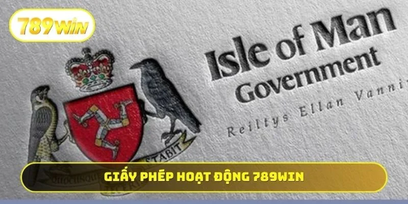 Giấy Phép Hoạt Động 789WIN