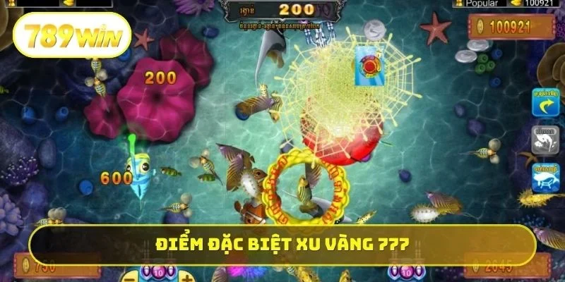 Điểm đặc biệt xu vàng 777