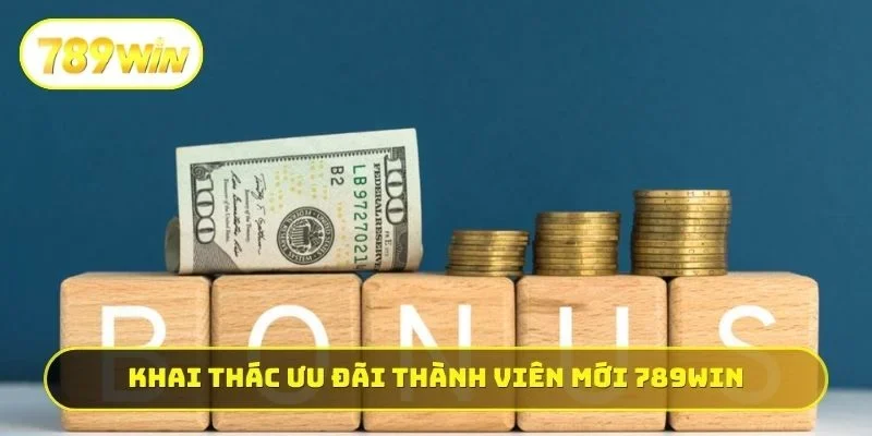 Khai thác ưu đãi thành viên mới 789WIN