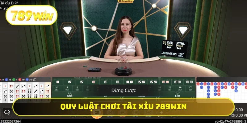 Quy luật chơi Tài Xỉu 789WIN đơn giản